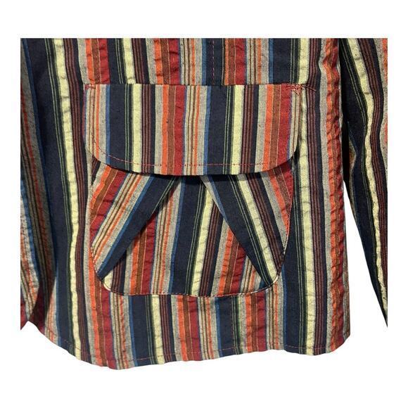 Joni B. Vintage‎ Striped Blazer Jacket Lined Women Size Large - Picture 2 of 10